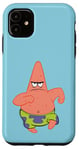 Coque pour iPhone 11 SpongeBob SquarePants Running Patrick Picture Logo