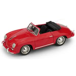 [FR] Brumm PORSCHE 356 CABRIOLET APERTA 1952 SPECIAL COLOR ROSSO 1:43 - BM0117-0