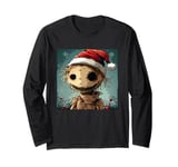 Celebrate the Holidays with a Cheerful Scarecrow Long Sleeve T-Shirt