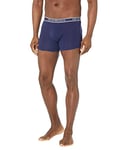 Emporio Armani Men's Pack of 3 Boxer core Logo Tape Shorts, Eclipse/Bitter/White, M