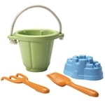 Green Toys Tool Set, Blue - 15 Piece Pretend Play, Motor Skills, Lan (US IMPORT)