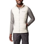 Columbia Powder Pass Vest - Doudoune sans manche homme Dark Stone / Flint Grey XL