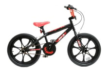 XN-3-18 Boys Kids Freestyle BMX Bike Stunt Pegs 18" MAG Wheel Black Red Childs