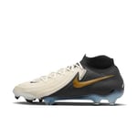 Nike Homme Phantom Luna II Elite FG Chaussures de Football, Pièce en Or Blanc et Noir MTLC, 36.5 EU