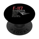 American Aircraft Stealth Bomber F117 Nighthawk PopSockets Adhesive PopGrip