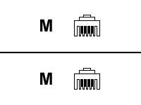 Cisco - Modemkabel - Rj-11 (Hann) Til Rj-11 (Hann) - For Cisco 17Xx, 18Xx, 831, 836, 837