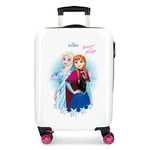 Disney Frozen Dream of Magic Multicoloured Cabin Suitcase 37 x 55 x 20 cm Rigid ABS Combination Lock 32 Litre 2.5 kg 4 Double Wheels Hand Luggage