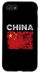 iPhone SE (2020) / 7 / 8 China Flag Distressed - Men Women Kids - Chinese Flag Case