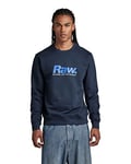 G-STAR RAW Men's Photographer Sweatshirt, Blue (salute D22758-C988-C742), L