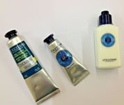 L'Occitane Mini Travel Size Body Lotion, Hand Cream, Aftershave Gel NEW (P)
