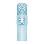 Maxlife Animal MXBM-500 - Bluetooth-karaokemikrofoni, jossa on kaiutin, sininen