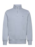 Reg Shield Half Zip Sweat Tops Sweat-shirts & Hoodies Sweat-shirts Blue GANT