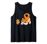 Uhh ... Woof? Funny Cat And Mouse - Dog Lover Tank Top