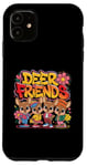 Coque pour iPhone 11 Design Deer Friends Kids – Animaux adorables