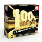 Educa - 100 pour 100 Logique Jeux de Société Familial | Jeu de Société 100% Logique Éducatif et Amusant | Basé sur Un Jeu TV | pour Enfants et Adultes | 8 Ans et Plus (20007)