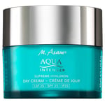 M. Asam AQUA INTENSE Supreme Hyaluron Day Cream SPF 25 (50 ml) - fragrance-free hyaluron face cream for intensive moisture, dryness lines are visibly plumped up, vegan face moisturizer, facial care