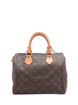 Pre-loved Louis Vuitton 1994 Monogram Speedy 25 Canvas and Leather Top Handle Bag, Brown