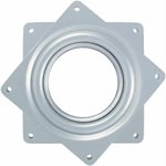 4 Plate-forme rotative paresseuse carrée Plaque pivotante à 360 degrés avec roulements à billes en acier Multi-usages pour support de table de bureau