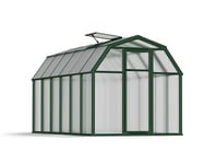 Canopia by Palram Serre de Jardin Eco Grow 7.8m² (Verte) Cadre en Aluminium, Panneaux en Polycarbonate, Résistant aux UV