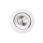 SG Armaturen Junistar Lux Downlight hvit 68 lm/W