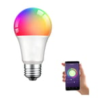 AGI - Guirlande lumineuse de Noël Alexa Ampoule led intelligente E27 9 w rgbcw Changement de couleur 2200-6500 k 1000 lm Compatible avec Alexa,