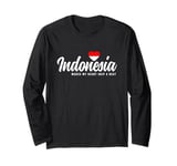 Indonesian Souvenirs Makes My Heart Skip A Beat Indonesia Long Sleeve T-Shirt