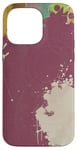 iPhone 14 Pro Max Fun Colorful Abstract Paint Splash Grunge Pattern Design Case