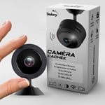 Caméra Espion | Support Magnétique | Caméra Cachée Mini | Surveillance Discrète | Caméra Sécurisée pour Maison | Emplacement Micro SD 128 Go | WiFi | Facile à Installer.[G50]