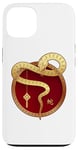 iPhone 13 Zen Taiji Lucky Money Red Pocket Snake Year Pj ART ON BACK Case