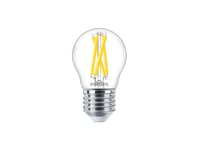 PhilipsPhilips - Pære LED Classic Filament 40W (470lm) Dim. Krone E27