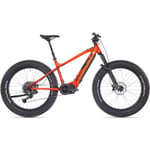 Fatbike Sähköpyörä Rock Machine Vyöry e90 S Mettalic Orange/Black L