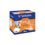 Verbatim 43521 dvd vierge 4,7 go dvd-r 10 pièce(s)