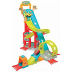 ABC Jump N Fun 72cm Bilbane m/ 2 biler fra 1 år