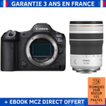 Canon EOS R5 Mark II + RF 70-200mm f/4 L IS USM + Ebook '20 Techniques pour Réussir vos Photos' - Appareil Photo Hybride Canon