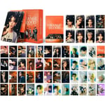 Kpop ENHYPEN 55st ENHYPEN Lomo Cards ENHYPEN Orange Blood Album Lomo Cards Enhypen Poster Cards for Fans (B)