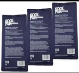 Koolpak Deluxe Reusable Hot/Cold Gel Packs - x3 Triple Pack