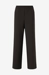 Only - Byxor onlMilian MW Wide Pull-up WO Pant C - Svart