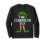 Matching Family Group The Counselor Elf Christmas Long Sleeve T-Shirt