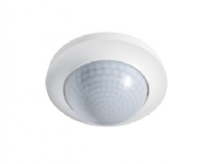 ESYLUX PD-C 360i/24 DUO DALI, Passiv infraröd (PIR) sensor, Kabel, 24 m, Tak, inomhus, Vit