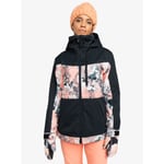 Roxy Presence Parka Veste Peach Rose Dreamy Picture 2025 Veste Snowboard Femme