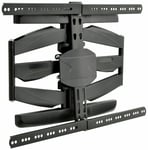 Av:Link Full Motion Double Arm TV Wall Bracket for Flat & Curved Screens