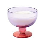 Paddywax Bougie parfumée Vintage Glass Aura Collection Mélange de cire de soja 2 mèches 170 g Poivre et prune