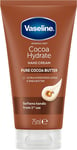 Vaseline Intensive Care Cocoa Hydrate moisturiser Hand Cream for dry hands 75 ml