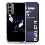 Cokitec Coque Renforcée pour Samsung Galaxy S24 FE Manga Naruto Sasuke Itachi