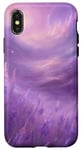 Coque pour iPhone X/XS Coque lavande plante lilas plantes nature