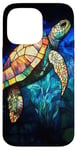 iPhone 14 Pro Max Creation Sea turtle Ocean art Marine life Aquatic Case