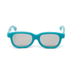 5 x Passive 3D Blue Kids Childrens Glasses for Passive TVs Cinema Projectors