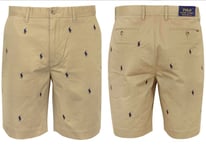 Polo Ralph Lauren Bermuda Golf Chino Prepster Shorts Pants Trousers New 33