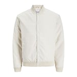 Bestseller A/S Jjwarrior College Bomber Jacket, Beige Clair, XL Homme