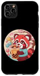 Coque pour iPhone 11 Pro Max Roter Kawaii Panda avec Bubble Tea